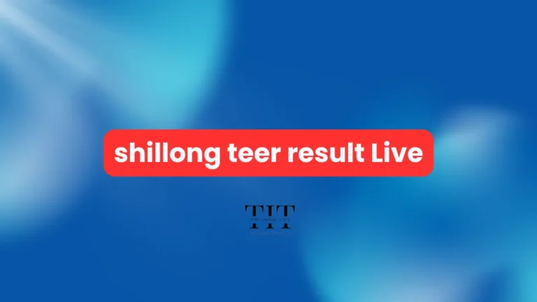 Shillong Teer Result Today | Live First & Second Round