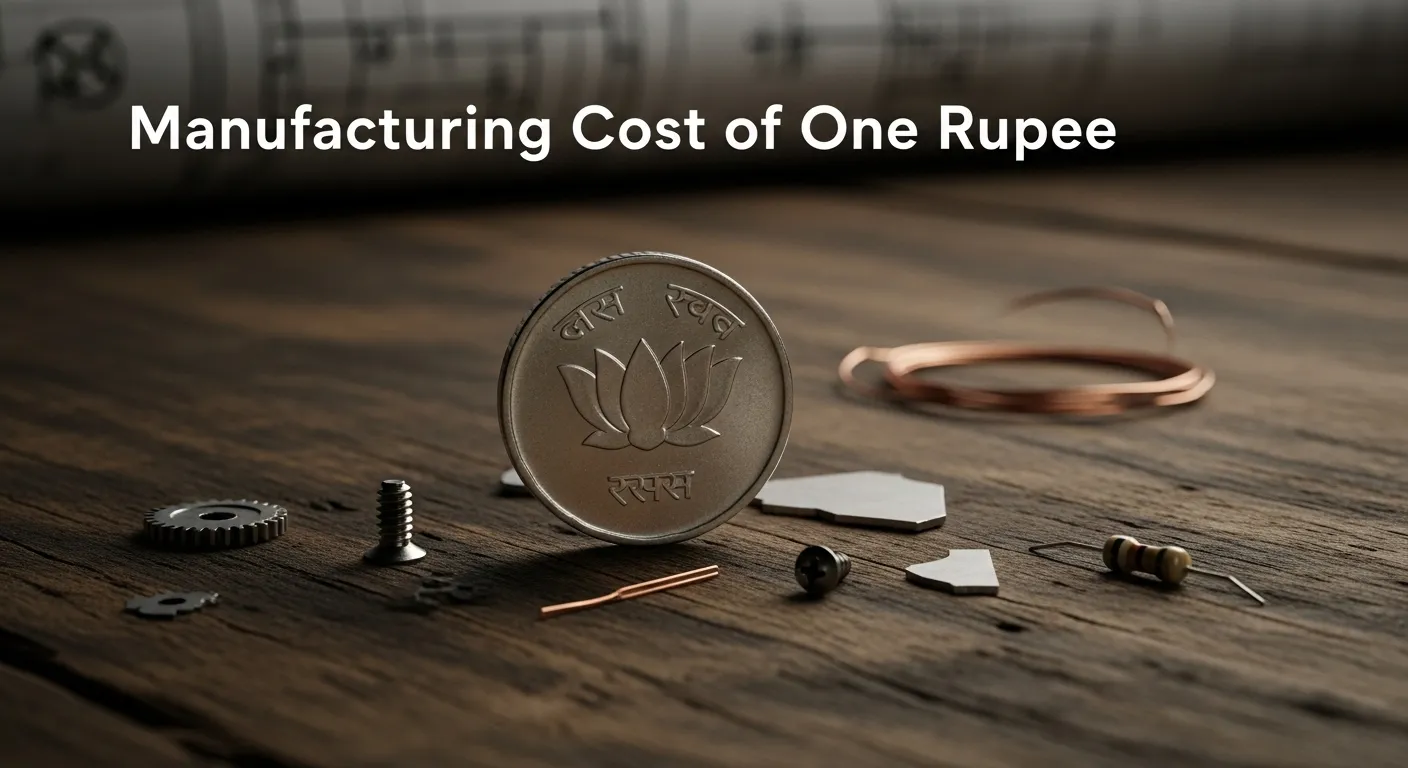 Manufacturing Cost of One Rupee