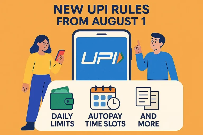New UPI rules from August 1 bring changes to balance checks, autopay, and more. Stay updated with these important UPI rules and updates today.